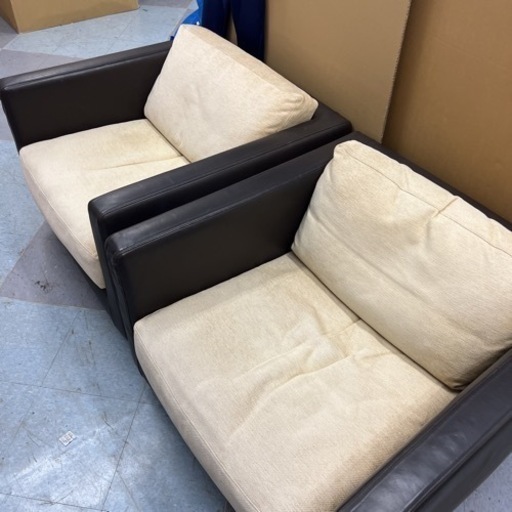 arflexアルフレックス　3人掛けソファー×1人掛けソファー2つ　本革　レザー