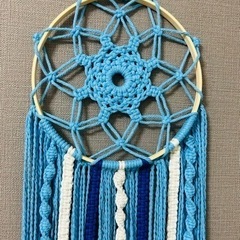 マクラメアートの画像