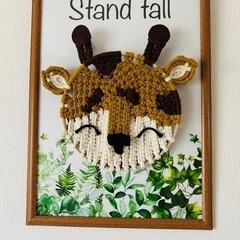 マクラメアートの画像