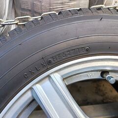 スタッドレスタイヤ　185/65R15　15X6J　日産　ノート　アルミホイール　（写真掲載6-10枚目）の画像