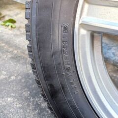 スタッドレスタイヤ　185/65R15　15X6J　日産　ノート　アルミホイール　（写真掲載6-10枚目）の画像