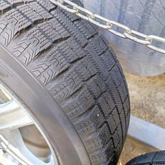 スタッドレスタイヤ　185/65R15　15X6J　日産　ノート　アルミホイール　（写真掲載6-10枚目）の画像