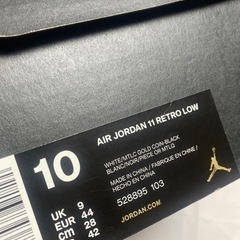 【6/30まで限定値下げ】 AIR JORDAN 11 RETRO LOW 28cmの画像