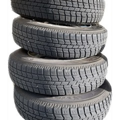 タント スタッドレスタイヤ(アルミホイル付)4本の画像