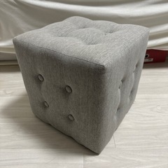 布製スツール　汚れなし