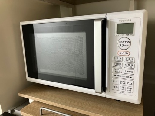 【電子レンジ・美品】12/1 20:00以降受け取り限定　2022年製 東芝オーブンレンジ ER-W16