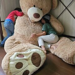 【受付終了】巨大なくまのぬいぐるみ(2m以上)