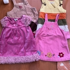 子供服　90-110 ワンピース、スカート　13点の画像