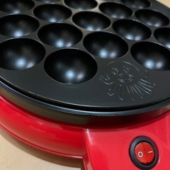 たこパー日和 電気式たこ焼き器18穴の画像
