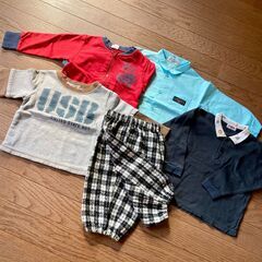 Ｃ冬物ベビー服いろいろ　90サイズ　5着（男の子）