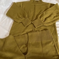 レディース　ニットワンピース　Lの画像