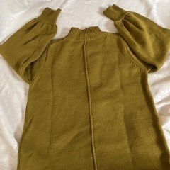 レディース　ニットワンピース　Lの画像