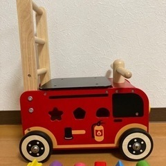 ウォーカー&ライド 消防車  Im TOY(アイムトイ）