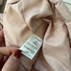 100㎝　キムラタン　中綿コートの画像