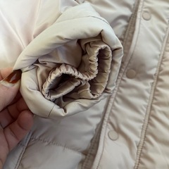 100㎝　キムラタン　中綿コートの画像