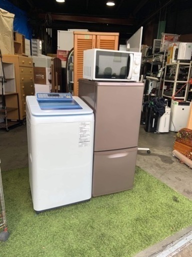 ?激安な家電3点セット冷蔵庫、洗濯機、電子レンジお買い得?