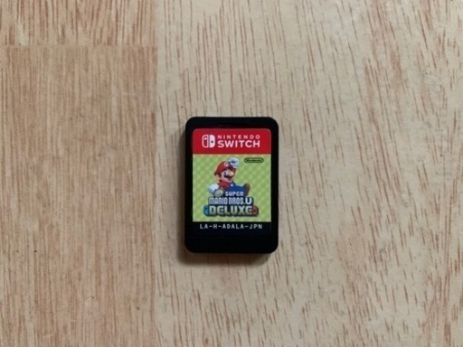 NewスーパーマリオブラザーズUデラックス 箱無し Switchソフト