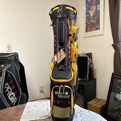 新品‼️ゴルフキャディバッグの画像