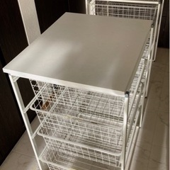 IKEA購入　ワイヤーラック　２個の画像