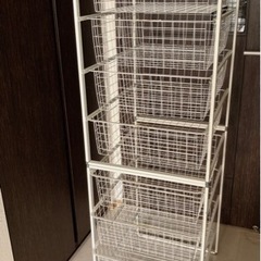 IKEA購入　ワイヤーラック　２個の画像