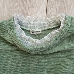 100㎝　ブランシェス　ベロア風トップスの画像