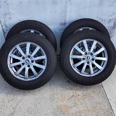 ２０５/６５Ｒ１６☆イボ付き２２年製スタッドレス☆ホイール付き４...