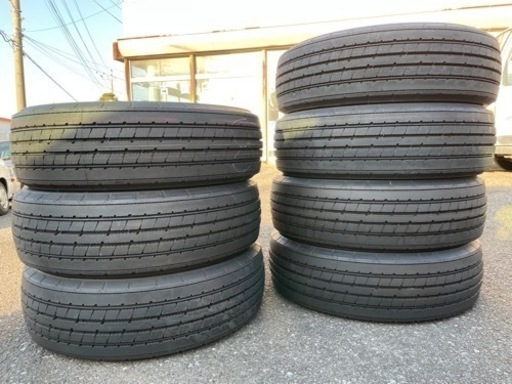 美品✴︎ブリヂストン✴︎R173 ラヂアル215/70R17.5 7本 トラック