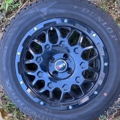 あんしん決済　価格交渉OK スタッドレスホイール付き4本セット1...