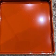 漆塗りお盆の画像