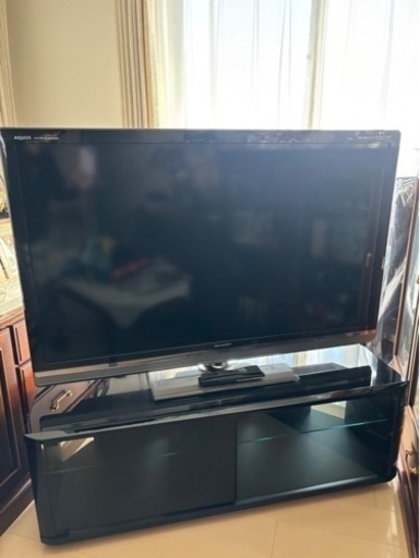 シャープ　液晶カラーテレビ＋テレビ台