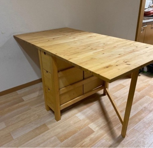 IKEA ノールデン　伸長式テーブル