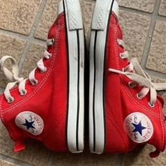 コンバース　ハイカットスニーカー　20.0の画像