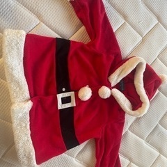 サンタのポンチョの画像