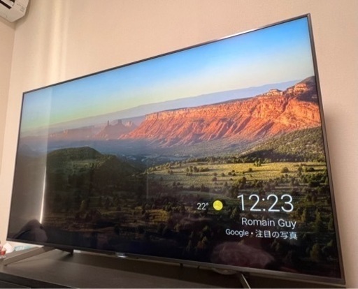 【急募】テレビ台付き Sonyブラビア 65インチ KJ-65X8550G 4K液晶テレビ