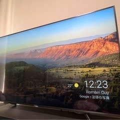 【急募】テレビ台付き Sonyブラビア 65インチ KJ-65X8550G 4K液晶テレビ