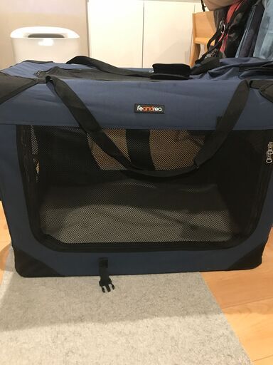 美品、消毒済み！　中型〜大型犬用　ソフト　ペット　ケージ　折りたたみ可能