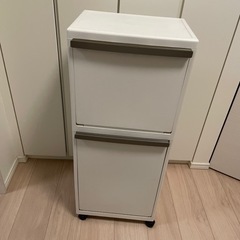 分別ゴミ箱（キャスター付き）