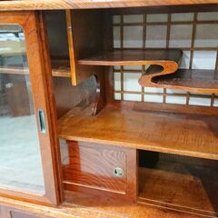 和家具｜ガラス引き戸｜茶箪笥｜茶棚の画像
