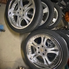 18インチ9jオフセット不明？　weds kranze ケルベロス　ドリケツ　ドリフト