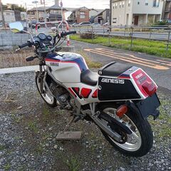 ヤマハ FZR250 2KR バーハン仕様 始動OK カスタム レストアベースにの画像