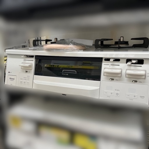J3069 ★3ヶ月保証付★ Rinnai リンナイ 都市ガステーブル ガスコンロ ホワロ HOWARO C ET66WH4RGA-WR 2020年製 動作確認、クリーニング済み！