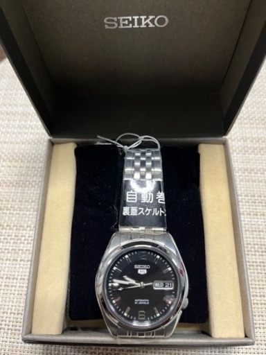 SEIKO 5 新品　自動巻