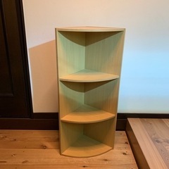 【お取引中】11/19までの取引希望。コーナーラック　棚　※自宅...