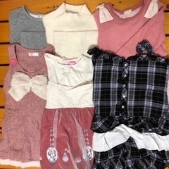 120女児冬物コート入り20枚【7】の画像