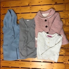 120女児冬物コート入り20枚【7】の画像