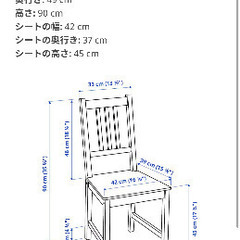 IKEA ダイニングテーブル　チェア　円卓の画像
