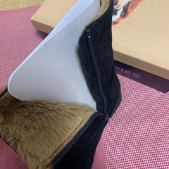 ブーツ差し上げます　23 ハッシュパピー　黒の画像