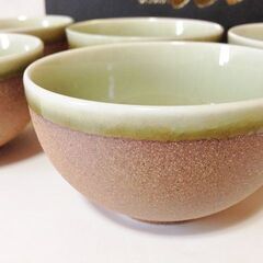 【新品】美濃焼湯呑　MINOYAKI　夢の器　箱入り　５客セットの画像