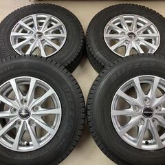 タウンエースやライトエースに!!BISON◆5J 13インチ IS45(オフセット+45) PCD114.3-5H◆165R13 LT 8PR ブリヂストン ブリザック VL1