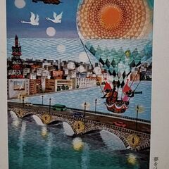 藤城清治さんのジグソーパズルの画像